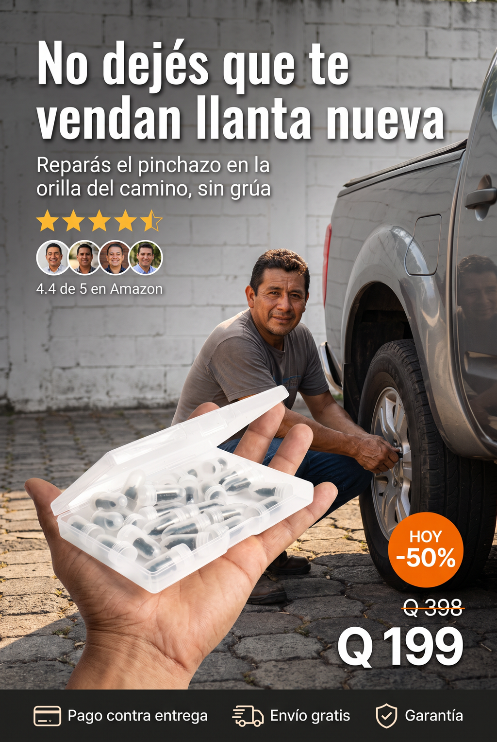 TORNILLO REPARA PINCHAZOS