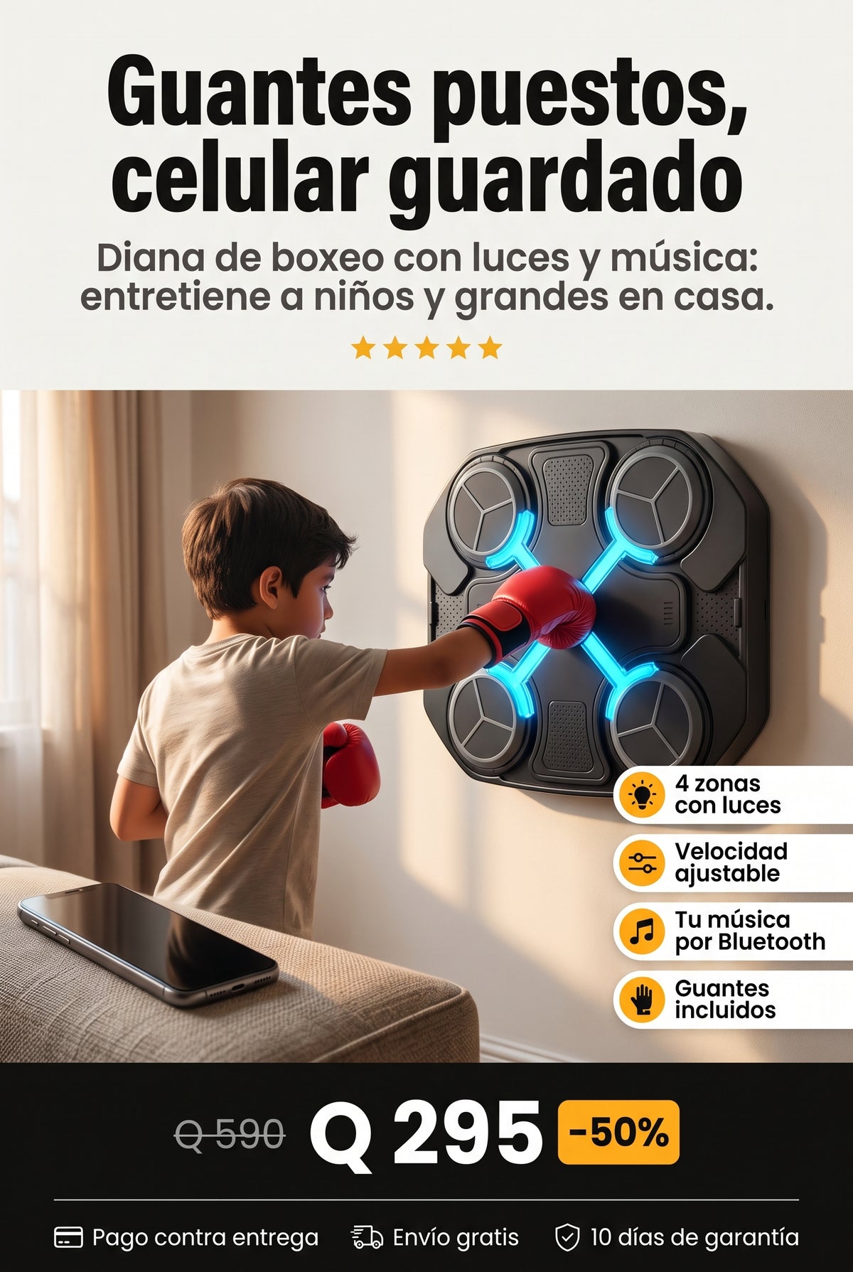Maquina de Boxeo Inteligente Smart Boxing