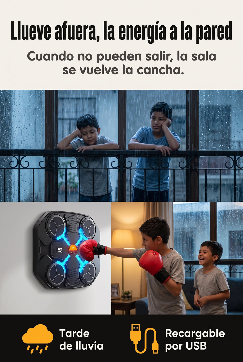 Maquina de Boxeo Inteligente Smart Boxing