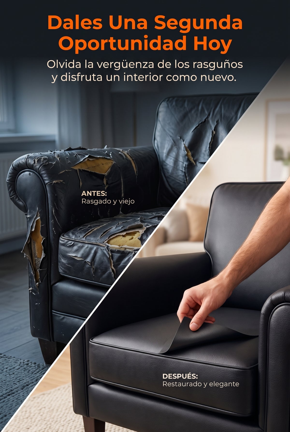 Parche de Cuero Adhesivo