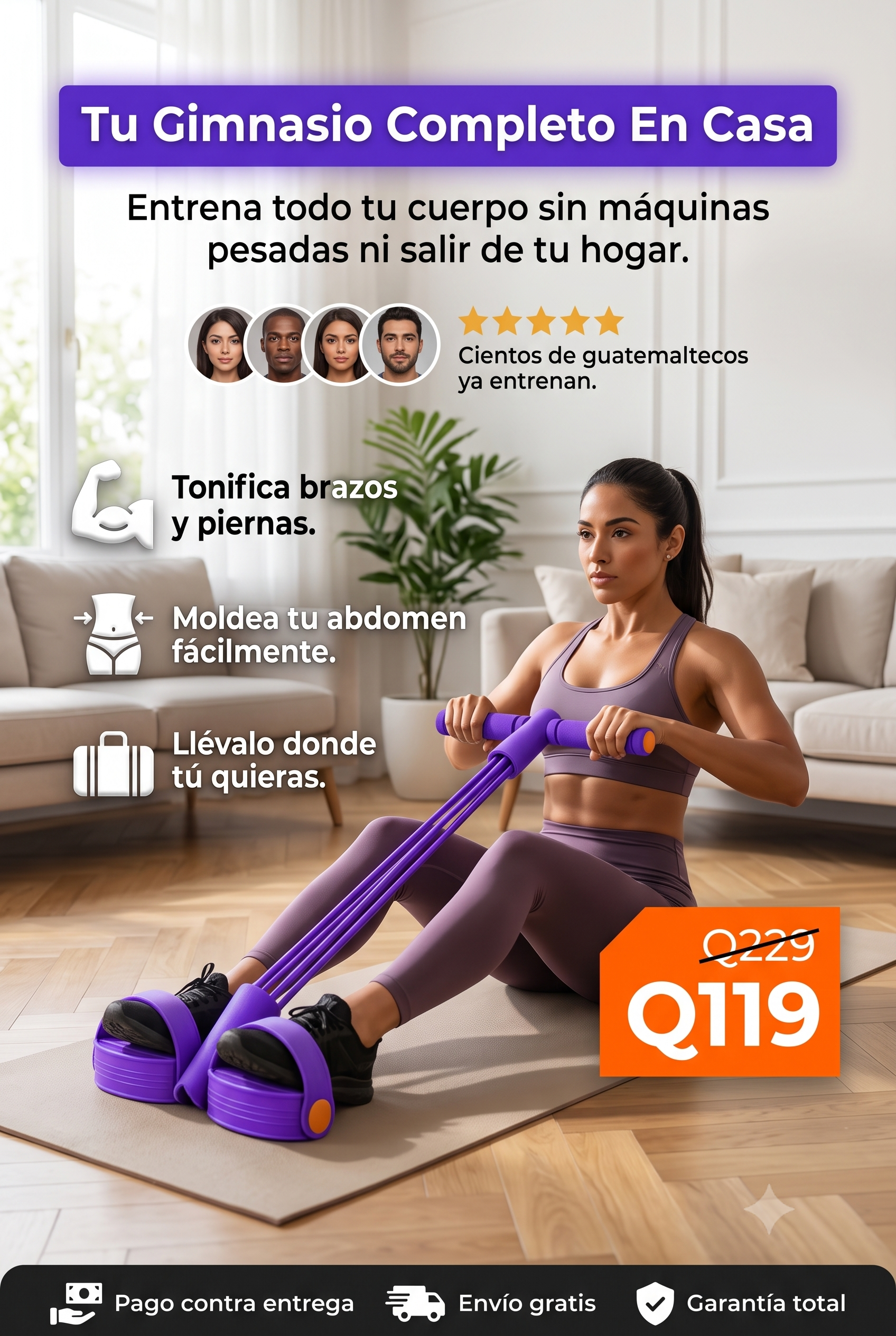 Banda Elastica Tu Gym En Casa