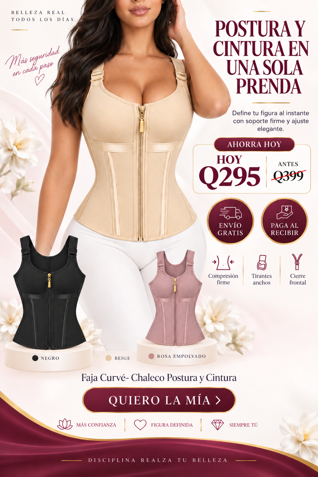 Faja Curvé — Chaleco Postura y Cintura