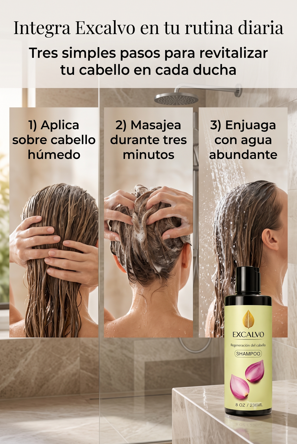 Shampoo Anti-caída Excalvo