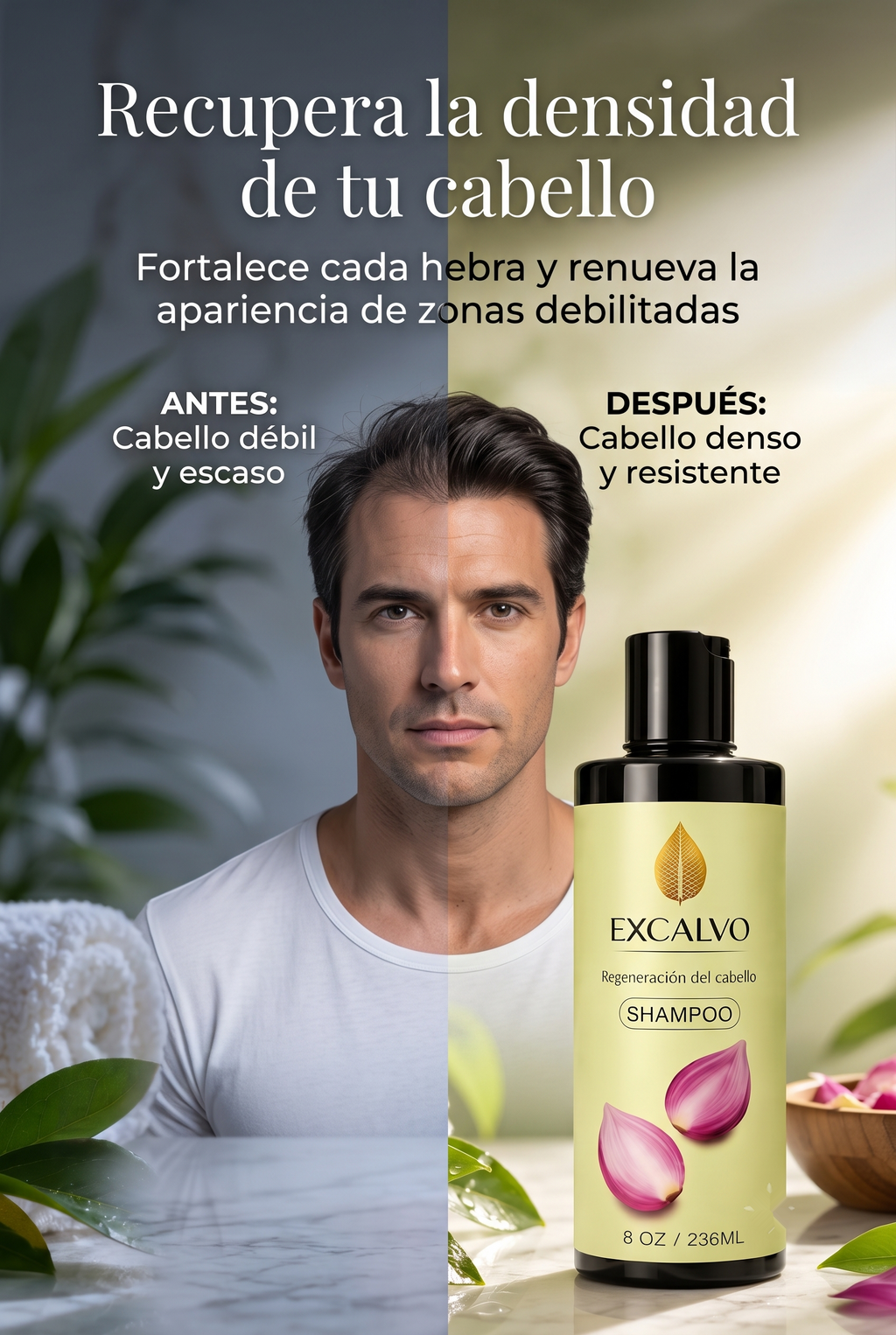 Shampoo Anti-caída Excalvo