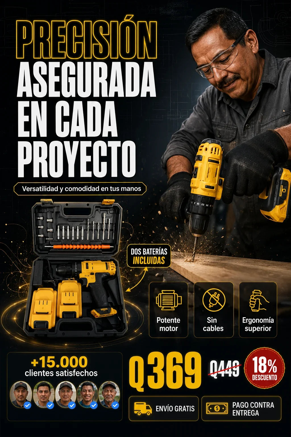 Taladro Multifuncional 10 En 1