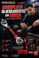 Llave Multifuncion Universal Con Cabezal