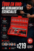 Juego De Llaves 46 Piezas